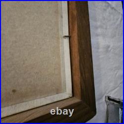 Vintage Primitive Folk Art Signed Still Life Fruit Helen Thornsberry Realism