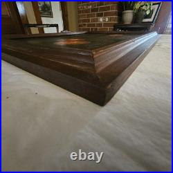 Vintage Primitive Folk Art Signed Still Life Fruit Helen Thornsberry Realism