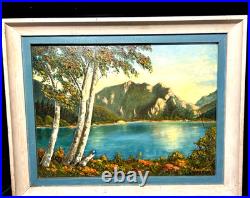 Vintage Rare Frances Trusdell 1950s Original Signed Frances Josephsen 29 x 24