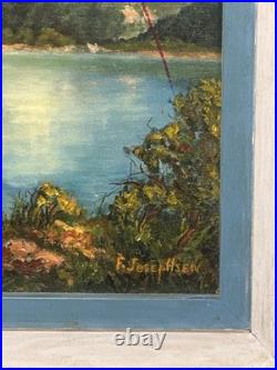 Vintage Rare Frances Trusdell 1950s Original Signed Frances Josephsen 29 x 24 Vintage Rare Frances Trusdell 1950s Original Signed Frances Josephsen 29 x 24