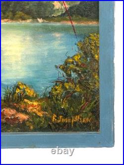 Vintage Rare Frances Trusdell 1950s Original Signed Frances Josephsen 29 x 24