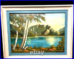 Vintage Rare Frances Trusdell 1950s Original Signed Frances Josephsen 29 x 24 Vintage Rare Frances Trusdell 1950s Original Signed Frances Josephsen 29 x 24