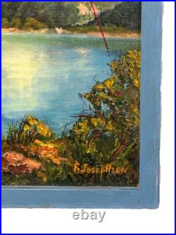 Vintage Rare Frances Trusdell 1950s Original Signed Frances Josephsen 29 x 24