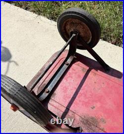 Vintage Rust-Oleum Paint Store SIGN & WAGON Display Set Rustoleum Double Sided