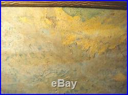 Vintage Seascape Oil Painting Signed