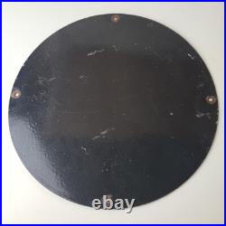 Vintage Sherwin Williams Paint Sign Porcelain Goofy Hardware Store Gas Sign