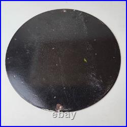 Vintage Sherwin Williams Sign Paint Brush Painting Comic Gas Porcelain Sign