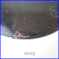 Vintage Sherwin Williams Sign Paint Brush Painting Comic Gas Porcelain Sign