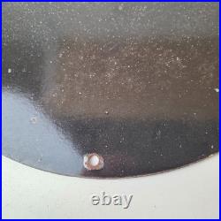 Vintage Sherwin Williams Sign Paint Brush Painting Comic Gas Porcelain Sign