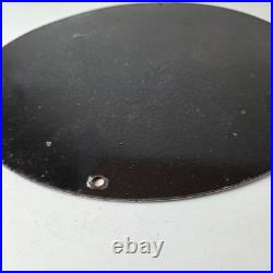 Vintage Sherwin Williams Sign Paint Brush Painting Comic Gas Porcelain Sign