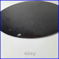 Vintage Sherwin Williams Sign Paint Brush Painting Comic Gas Porcelain Sign