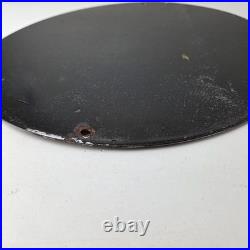 Vintage Sherwin Williams Sign Paint Brush Painting Comic Gas Porcelain Sign