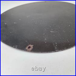 Vintage Sherwin Williams Sign Paint Brush Painting Gas Oil Pump Porcelain Sign