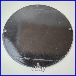 Vintage Sherwin Williams Sign Paint Brush Painting Gas Pump Porcelain Sign Vintage Sherwin Williams Sign Paint Brush Painting Gas Pump Porcelain Sign