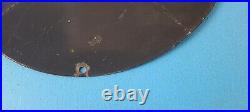 Vintage Sherwin Williams Sign Paint Brush Painting Porcelain Gas Oil Pump Sign