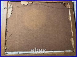 Vintage Shirley Green Still Life With Flowers Oil Painting Signed/Framed