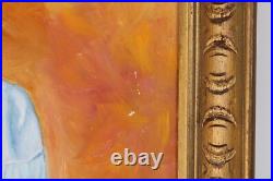 Vintage Shoemaker Oil Painting Old Professions Signed Cureton