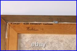 Vintage Shoemaker Oil Painting Old Professions Signed Cureton