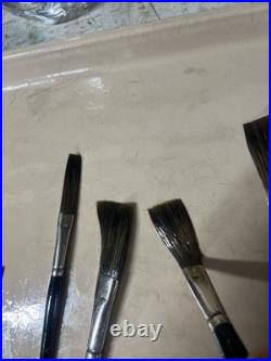 Vintage Sign Painters Lettering brushes