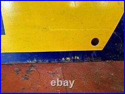 Vintage Sign United Commercial Travelers Painted Metal Single Side