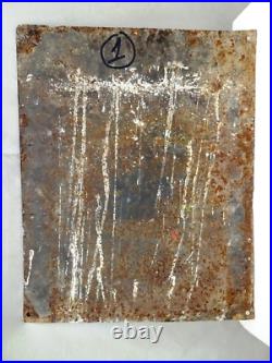 Vintage Simplex Oil & Paint Advertisement Sign Porcelain Enamel Collectibles #1