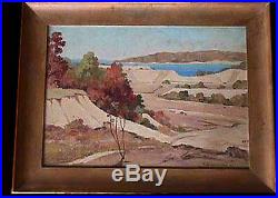 Vintage Southwestern Landscape Oil Painting C. Gulbrands