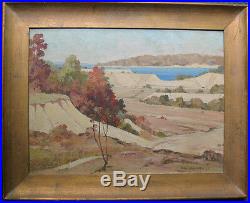 Vintage Southwestern Landscape Oil Painting C. Gulbrands