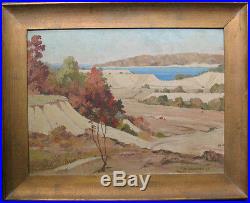 Vintage Southwestern Landscape Oil Painting C. Gulbrands