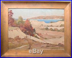 Vintage Southwestern Landscape Oil Painting C. Gulbrands