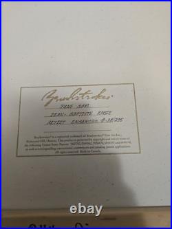 Vintage Still Life Bouquet of Flowers Oil Painting Signed Ornate Gold Frame