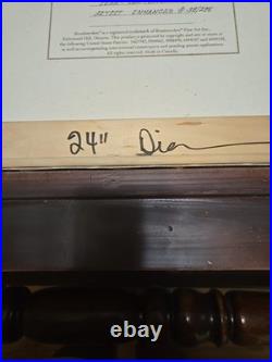 Vintage Still Life Bouquet of Flowers Oil Painting Signed Ornate Gold Frame