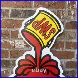 Vintage Style Sign / Hand Painted Wooden Paint Folk Art Advertising 48