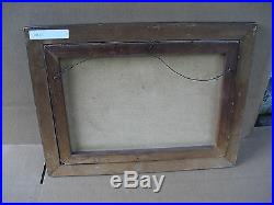 Vintage T BAILEY Oil Painting Ship on the Ocean Framed