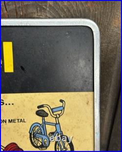 Vintage Tru-Test Latex Gloss Enamel Paint Hardware Store Display Rack Sign