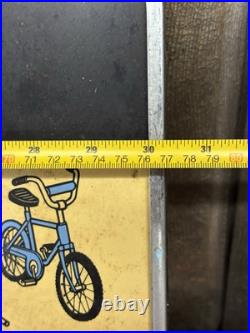 Vintage Tru-Test Latex Gloss Enamel Paint Hardware Store Display Rack Sign