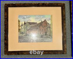 Vintage Ukraine Artwork Paintings Signed Framed Lot Of 2