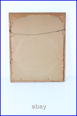 Vintage Vienna Seileransse Scene Watercolor Painting Signed Illegible