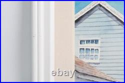 Vintage Whitstable Watercolor Painting Signed Illegible