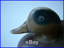 Vintage Wildfowler Factory Widgeon Duck Decoy Original Paint -Signed WTM