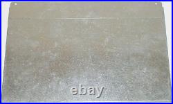 Vintage pump sign ASHLAND gas and oil reverse glass painted in n-mint condition