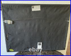 Vtg 1940 California Artist Aarne Kivela Original Watercolor Painting / Desert