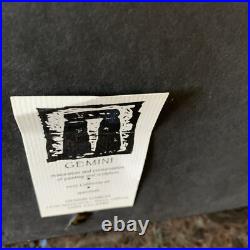 Vtg 1940 California Artist Aarne Kivela Original Watercolor Painting / Desert