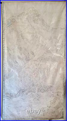 Vtg ANN McCOY Painting Signed CA Waterfall Series MOCA LACMA 1970s The Whitney