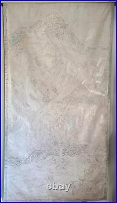 Vtg ANN McCOY Painting Signed CA Waterfall Series MOCA LACMA 1970s The Whitney