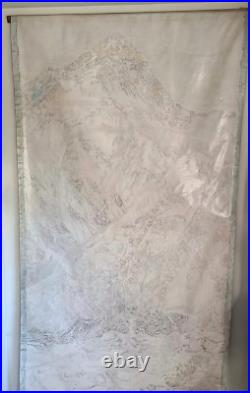 Vtg ANN McCOY Painting Signed CA Waterfall Series MOCA LACMA 1970s The Whitney
