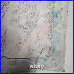 Vtg ANN McCOY Painting Signed CA Waterfall Series MOCA LACMA 1970s The Whitney