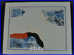 Vtg. Erotic Large Original Mixed Painting Signed by Hayden, 30 x 37.5