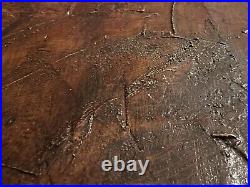 Vtg. Fine Art Heavy Impasto Hand Painted Oil Still Life SIGNED MYSTERY ARTIST