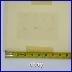 Vtg Martha Wahlert Cat Art Wallpaper from France Original Watercolor Signed