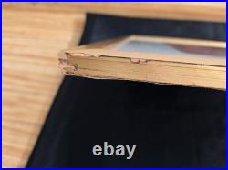 Vtg. Maybe original painting of an Egyptian queen acrylic on board. Signed
